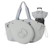 Waterproof Tennis Tote Bag, Women Sports Racket Carrier, Travel Storage Bag with Removable Front Pocket System, Multi Use Outdoor Gear Organizer, Lightweight Design Style for Beach Hiking School