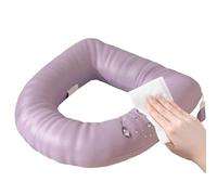 Waterproof Toilet Cushion, Elastic Seat Pad Cover, Soft Padded Support With Stretch Fit Lock System, Compact Bathroom Accessory With Portable Design, Comfort Pressure Relief Layer, Toilet Cushion