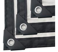 Waterproof Transparent Waterproof Tarpaulin,Outdoor Water Tarpaulin,Irotection Tarpaulin With Eyelets 5 Mil Thick Material For A Long Wooden Cover (2 X 5 M)