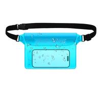 Waterproof Waist Pack, Waterproof Fanny, Cell Phone and Passport Wallet, 10.63x9.45 inches, Dry Protector for Boating, Swimming, Snorkeling, Kayaking, Beach, Pool, Travel