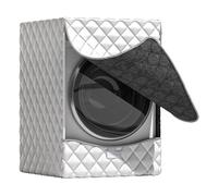 Waterproof Washing Machine Cover - Insulated Oxford Cloth Protector | S/M/L Sizes, Raised Stand, Outdoor Laundry Room Appliance Storage, Folding Top Load Washer Cover