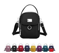 Waterproof Women Crossbody Bag Elegant Oxford Messenger Bags Simple for Work, Multi-pocket Storage Shoulder Handbag