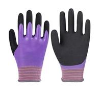 Waterproof Work Gloves - Latex Waterproof 24x9x4cm | Ultra-Grip Work Gloves Non-Slip Latex Coated Versatile For Gardening, Car Washing, Fishing, Cleaning, Outdoor Tasks