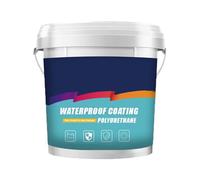 Waterproofing & Leakage Repairing Eco-Friendly Coating,Polyurethane Waterproof Coating,Super Strong Bonding Waterproof Anti-Leakage Agent,For Concrete, Wood, Roof, Walls, Garden (Black)
