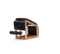 Waterrower Tria Trainer Frene Simili Cuir Véritable Noir - Nos bancs et stations de musculation