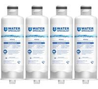 Waterspecialist Filtre à eau de rechange pour réfrigérateur Samsung HAF-QIN/EXP, HAF-QIN, DA97-08006C, RF28R7351SG, RF23M8070SR, RF23M8070SG, RF23M8090SG, RF28R7201SR, WS645A Lot de 4