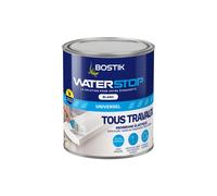 Waterstop-Membrane D'étanchéité-Étanchéité Immédiate,Sans Primaire,Tous Matériaux-Réparation De Fuites,Infiltrations,Fissures-Résistant Uv Et Intempéries-Blanc-Pôt 1 Kg