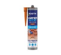 Waterstop-Membrane D'étanchéité-Étanchéité Immédiate,Tous Matériaux-Réparation De Fuites,Infiltrations,Fissures-Résistant Uv Et Intempéries-Couleur Tuile-Cartouche 290ml
