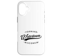 Watertown WI State Devise pour Homme et Femme. Coque pour iPhone 16 Plus