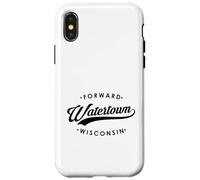 Watertown WI State Devise pour Homme et Femme. Coque pour iPhone X/XS
