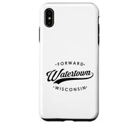 Watertown WI State Devise pour Homme et Femme. Coque pour iPhone XS Max