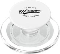Watertown WI State Devise pour Homme et Femme. PopSockets PopGrip pour MagSafe