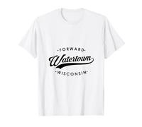 Watertown WI State Devise pour Homme et Femme. T-Shirt