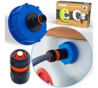 WATERTWIN Adaptateur de réservoir d'eau pour camping | Accessoire caravane campeur | Bouchon de réservoir d'eau avec connexion Gardena (adaptateur pour bouchon de réservoir IG60 gros filet)