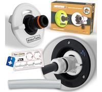 WATERTWIN Adaptateur de réservoir d'eau pour camping | Accessoire caravane campeur | Bouchon de réservoir d'eau avec connexion Gardena (adaptateur 2 broches D: 65 ATTENTION: uniquement pour FIAMMA)