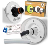 WATERTWIN Adaptateur de réservoir d'eau pour camping | Accessoire caravane campeur | Bouchon de réservoir d'eau avec connexion Gardena (adaptateur 2 broches D: 65 ATTENTION: uniquement pour FIAMMA)