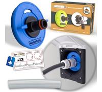 WATERTWIN Adaptateur de réservoir d'eau pour camping | Accessoire caravane campeur | Bouchon de réservoir d'eau avec connexion Gardena (adaptateur 3 broches D:78mm)
