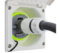 WATERTWIN Adaptateur de réservoir d'eau pour camping | Accessoire caravane campeur | Bouchon de réservoir d'eau avec connexion Gardena (adaptateur pour bouchon de réservoir 3 broches D: 68)