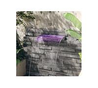 Watervaloverlaat met RGB LED's 60 cm roestvrij staal151410