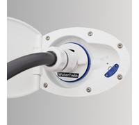 Waterwin Adaptateur de réservoir d'eau pour camping-car,Accessoire de remplissage pour caravane,Bouchon de réservoir d'eau avec double raccord Gardena (adaptateur pour bouchon de réservoir AG45 D :61)