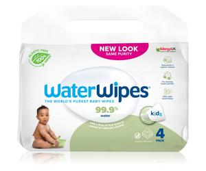 WaterWipes Baby Wipes Soapberry 4 Pack lingettes douces pour bébé 4x60 pcs