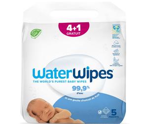 WaterWipes® Lingettes Imprégnées Lingette(S) 5x60 pc(s)