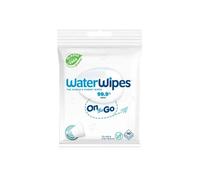 WaterWipes – Lingettes bébé On The Go – 99,9% d'eau, non parfumées, sans plastique – 10 lingettes