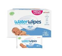 WaterWipes - Lingettes pour les fesses - Peau sensible - 12 x 60 pièces - 99,9% Eau - Sans plastique