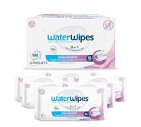 WaterWipes Sensitive+ Body & Intimate Lingettes XL, 99,9% d'eau, sans parfum