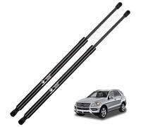 WateryWave 2X Verin Hydraulique de Coffre pour Mercedes Benz M-Class W164 ML280-ML500 ML63 All Engine SUV 2005-2011 Verin de Coffre pour Coffre de Voiture Noir Vérin a Gaz Remplacer #1647400145