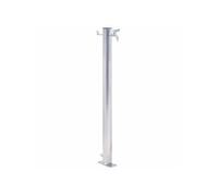 vidaXL Colonne d'eau de jardin 60 cm en acier inoxydable ronde