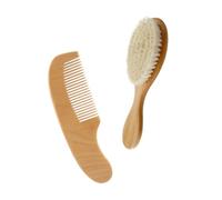 WATIIFUFU 1 Jeu brosse à shampoing brosse de bain bébé peignes pour enfants brosse de tête de lavage brosse de balayette brush brosse à cheveux Peigne de massage du cuir chevelu Hêtre