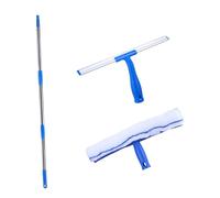 WATIIFUFU 1 Jeu grattoir de Nettoyage de Verre fenêtre raclette Lave vitre Nettoyeur raclettes de Nettoyage nettoyant vitre essuie-Glace raclette de Acier Inoxydable