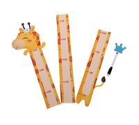 WATIIFUFU 1 Jeu Hauteur Stickers Autocollant De Mesure De Hauteur Stickers Muraux D'enfant Décalcomanie Murale Toise Autocollant De Hauteur Décoration De D'enfant Pvc Yellow