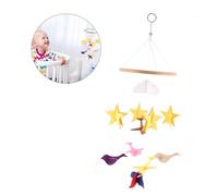 WATIIFUFU 1 Pc charme de carillon de vent decor mural decoration mural decor creche Mobile bébé cloche de lit décorations suspendues pour berceau ornement de crèche Décoration suspendue