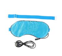 WATIIFUFU 1 Pc Masque à Vapeur Usb Aveugle Chauffée Couvre-yeux Cache-œil Chauffant Masques Pour Les Yeux Secs Dormir Anti-stress Oculaire Masseur Oculaire Électrique Cache-oeil Blue Placage