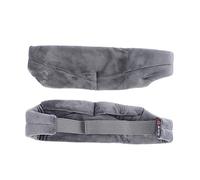 WATIIFUFU 1 Pc Masque De Sommeil Tridimensionnel Cache-oeil Ombre à Paupières De Voyage Masque De Nuit Pour Les Yeux Visière Endormie Sieste Bandeau Boules Quies Oeil De Nuit Chiffon Grey