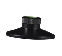WATIIFUFU 1 Pc Règle Horizontale Phonographe Platine Vinyle Plateau Tournant De Poids Record Stabilisateur De Pince De Poids Plaque Tournante Lester Black Alliage D'aluminium Aéronautique