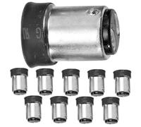 WATIIFUFU 10 pièces Lot de Adaptateurs Douille vers Résistants à Conversion Facile pour Ampoules LED Design Pratique pour Lampes à Culot Baïonnette