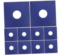 WATIIFUFU 10 pièces Pochettes Vinyle Protectrices Extérieures avec Bleu pour Protection Disques Vinyles Salissures Rayures et Usure