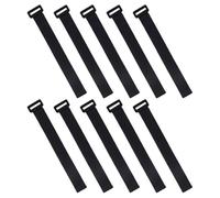 WATIIFUFU 10 Sangles en Nylon Scratch pour Yoga, Lot de 10 Pièces, Faciles à Ranger et Portables, pour Organiser Tapis de Yoga et Divers Objets en Voyage