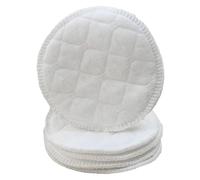 WATIIFUFU 100pièces Coussinets Allaitement Lavables Anti-débordement Trois Couches Protection pour Jeunes Mamans Blanc
