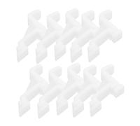 WATIIFUFU 10pièces Supports De Clayette De Réfrigérateur De Clips De Fixation pour Étagères De Congélateur Accessoires De Rangement Pratiques Et Installation Facile Et Sécurisée
