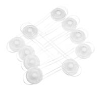 WATIIFUFU 12 Verrous de Sécurité Garçon et Filles sans Perçage pour Armoire et Toilettes, Design Polyvalent en Abs, Longueur 16,5 Cm, Maison, Pack de 12 Pièces