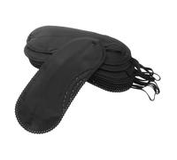 WATIIFUFU 12pièces Masque Occultant pour Yeux Souple et Réutilisable Bandeau pour Jeux de Société et Voyage avec Élastique Ajustable