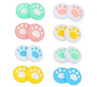 WATIIFUFU 16 Pièces Joystick Étui En Silicone Poignées De Pouce De Griffe De Chat Glacière Gonflable Capuchon Du Bouton De La Poignée Du Joystick Cache Manette Pour Gel De Silice