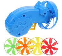 WATIIFUFU 1ensemble Interactif pour Chien Résistant Plastique Jeu de Poursuite Créatif pour Entraînement et Interaction Intérieure Extérieure Set de Disque Volant pour Sport Plusieurs Styles