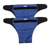 WATIIFUFU 2 pièces Couches Lavables pour Adultes Imperméables et Ajustables Protection Urinaire Homme Culotte Adulte Épaisse Réutilisable Absorbantes et Anti-fuite Confort Respirant pour