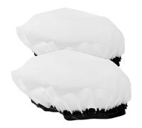 WATIIFUFU 2 Pièces Ombre légère Douce éclair réflecteur boîte à lumière Lampe de Poche stroboscopique Flashlight Lampes Torches Accessoires de Photographie Couvre-Lampes Chiffon Blanche