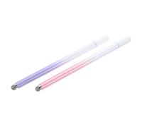 WATIIFUFU 2 Pièces Stylo magnétique Stylet capacitif Universel Stylo d'écriture pour Tablette stylos tactiles pour écran Crayon Tactile Stylo d'écriture d'écran Stylet créatif Aluminium